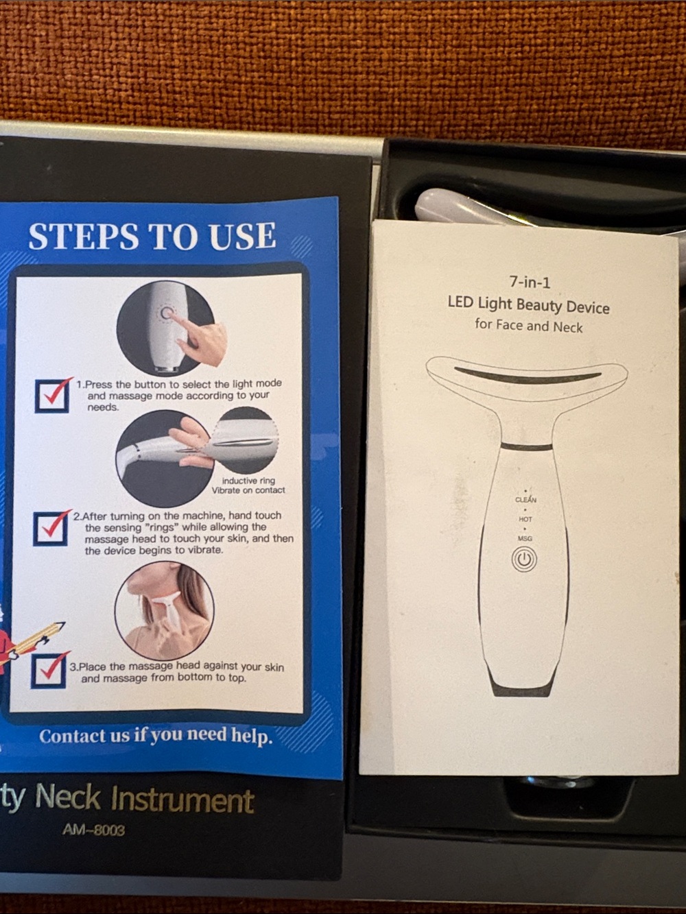 🆕7 in 1- LED Facial/Neck Beauty Instrument - Picture 5 of 5